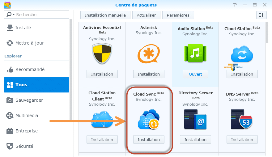 synology cloud station drive synchronisation