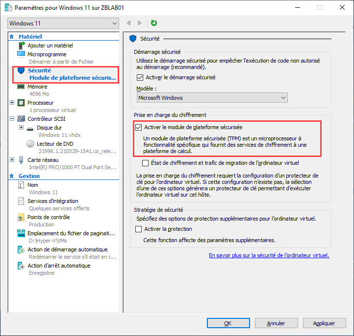 Comment Activer Tpm Sur Hyper V Pour Installer Windows 11 Une Vm Et Secure Boot Vrogue